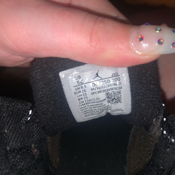 Kids 9c Air Force 1 - Picture 2 of 2